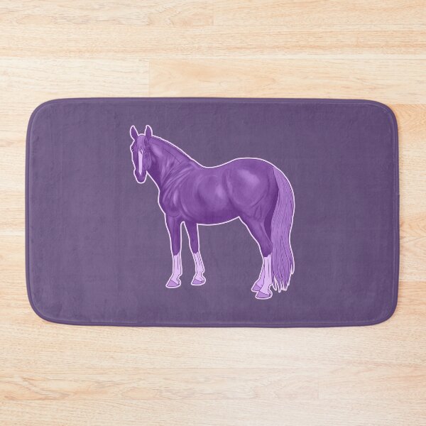Item preview, Lavender Thoroughbred Horse designed and sold by DappledMoon.