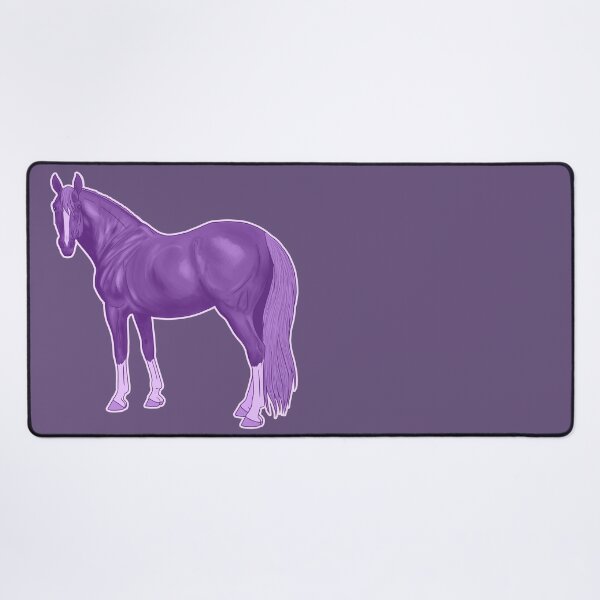 Item preview, Lavender Thoroughbred Horse designed and sold by DappledMoon.