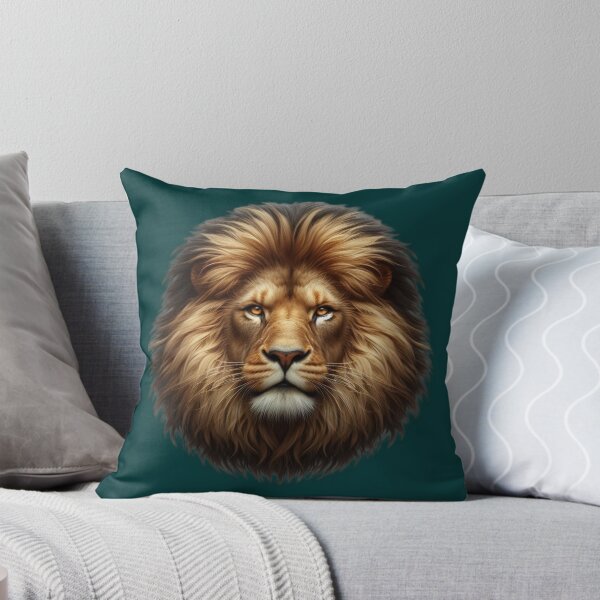 Item preview, LION'S HEAD - #003333 designed and sold by Marlon Oseguera.