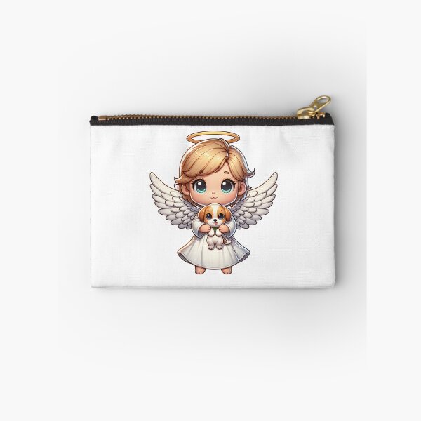 Item preview, Cute Angel Holding a Dog designed and sold by PassionforLove.