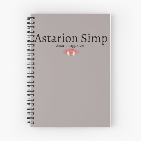Item preview, Astarion Simp with Fangs - Astarion Approves Baldur's Gate 3 Companion designed and sold by addie-plays.