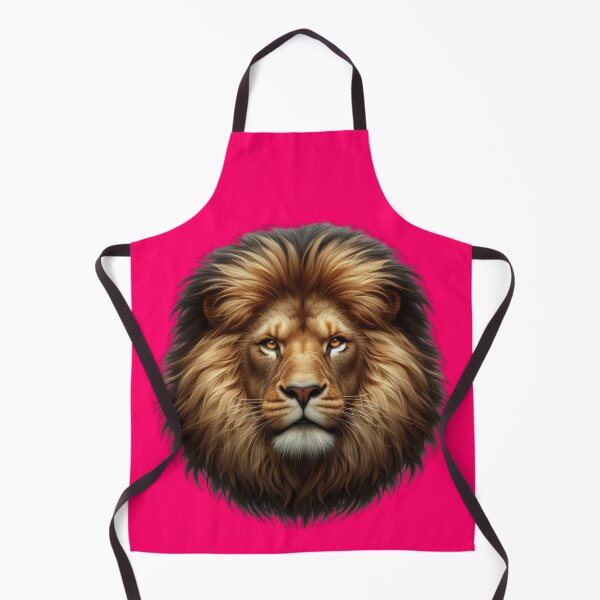 Item preview, LION'S HEAD - #FF0066 designed and sold by Marlon Oseguera.