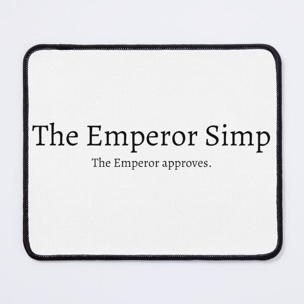 Item preview, The Emperor Simp - The Emperor Approves Baldur's Gate 3 Companion designed and sold by addie-plays.