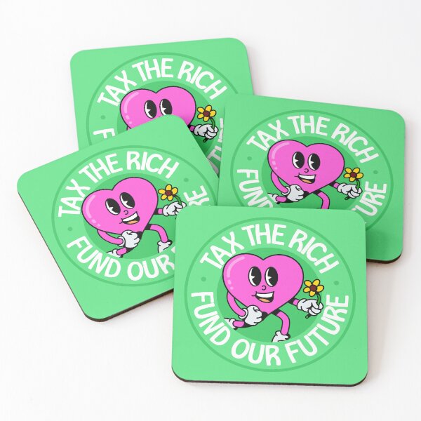 Item preview, Tax The Rich / Fund Our Future - Eat The Rich - Anti Billionaire designed and sold by Picket Club.