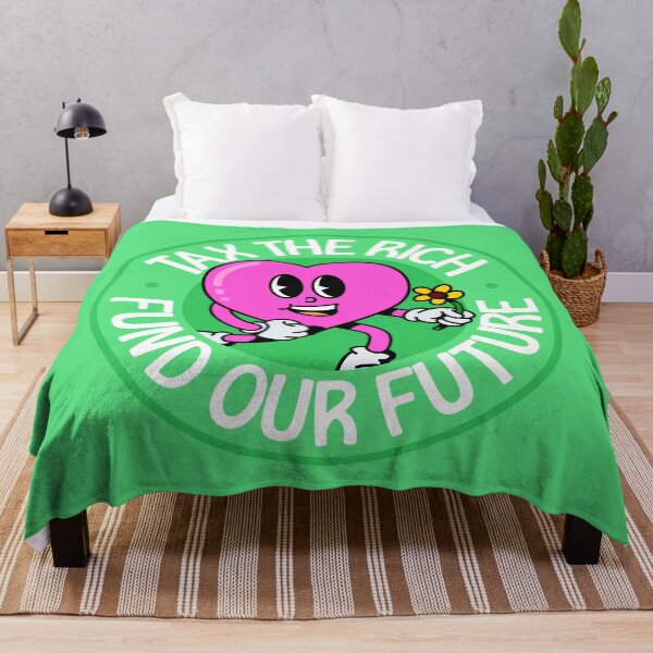 Item preview, Tax The Rich / Fund Our Future - Eat The Rich - Anti Billionaire designed and sold by Picket Club.