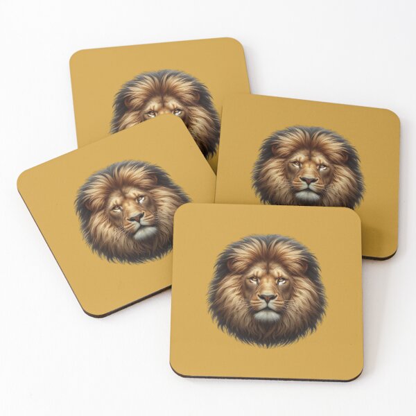 Item preview, LION'S HEAD - #CC9933 designed and sold by Marlon Oseguera.