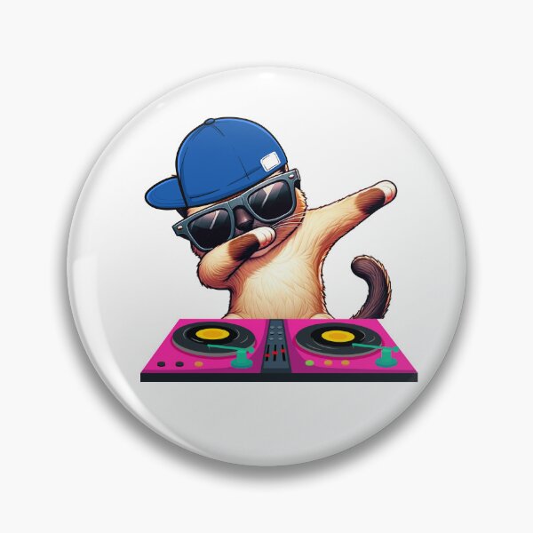Item preview, Siamese Cat DJ Dabbing  designed and sold by TheAnimalZ00.