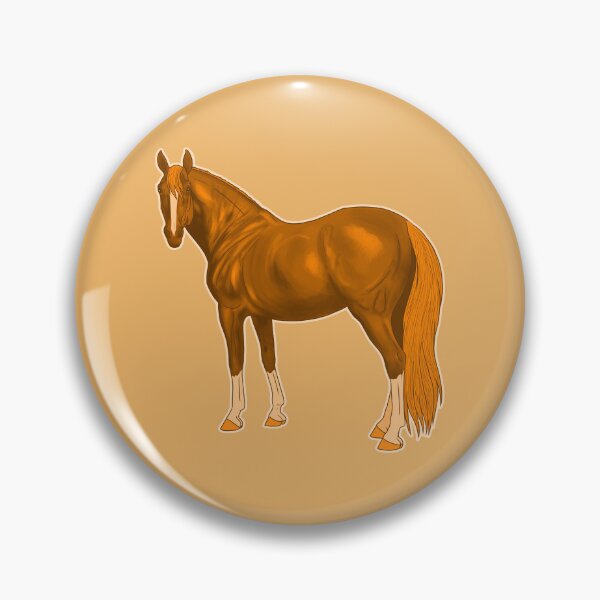 Item preview, Orange Thoroughbred Horse designed and sold by DappledMoon.