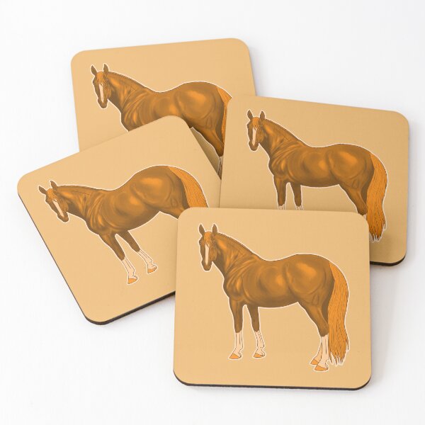 Item preview, Orange Thoroughbred Horse designed and sold by DappledMoon.