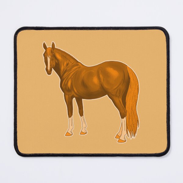 Item preview, Orange Thoroughbred Horse designed and sold by DappledMoon.