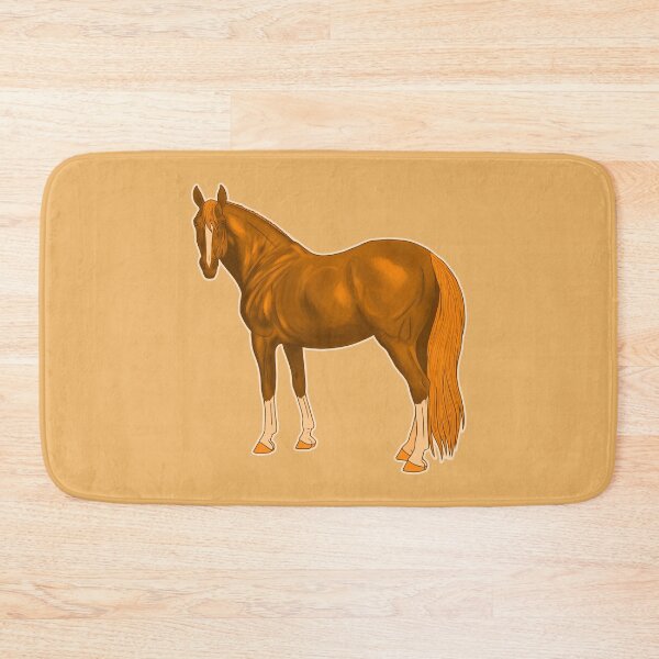 Item preview, Orange Thoroughbred Horse designed and sold by DappledMoon.