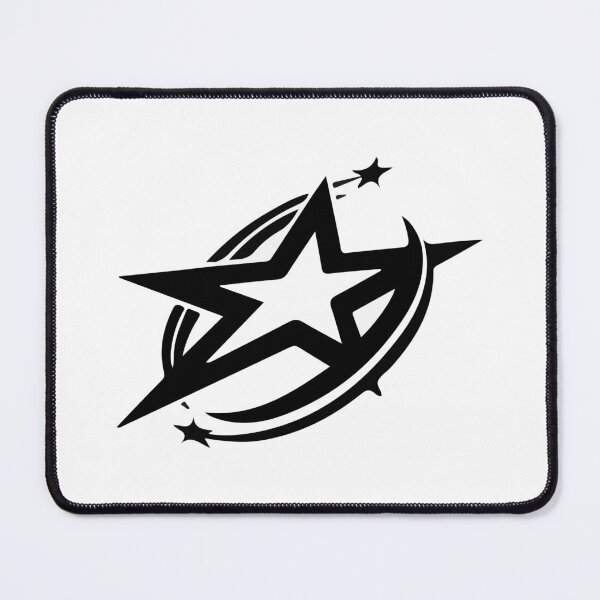 Item preview, Black and white cool design of star designed and sold by imadisorder.