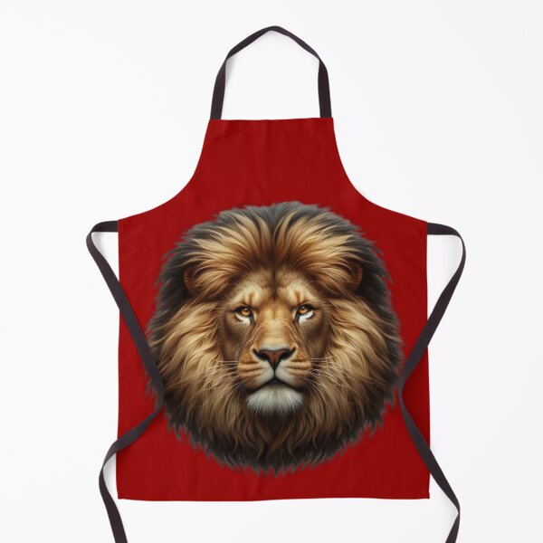 Item preview, LION'S HEAD - #990000 designed and sold by Marlon Oseguera.