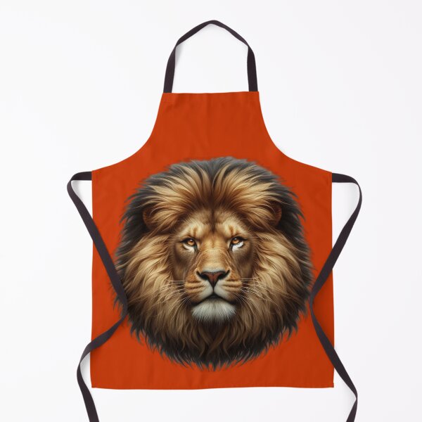 Item preview, LION'S HEAD - #CC3300 designed and sold by Marlon Oseguera.