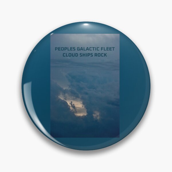 Item preview, GALACTIC ART - PEOPLES GALACTIC FLEET - CLOUD SHIPS ROCK designed and sold by GalacticFleet.