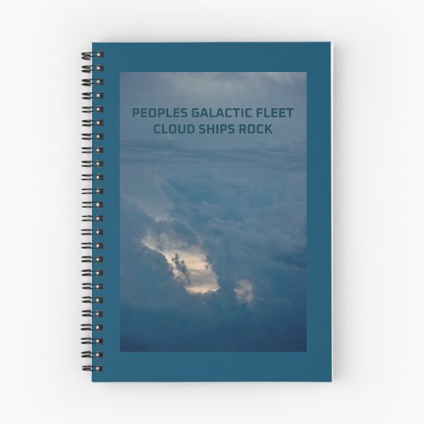 Item preview, GALACTIC ART - PEOPLES GALACTIC FLEET - CLOUD SHIPS ROCK designed and sold by GalacticFleet.