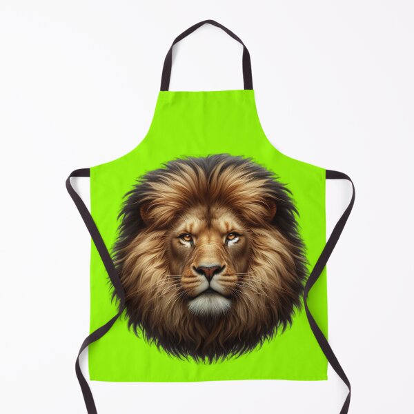 Item preview, LION'S HEAD - #99FF00 designed and sold by Marlon Oseguera.