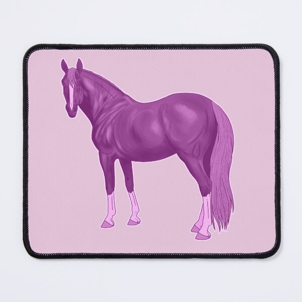 Item preview,  Pink Thoroughbred Horse designed and sold by DappledMoon.