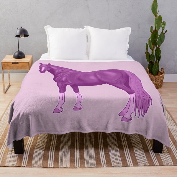Item preview,  Pink Thoroughbred Horse designed and sold by DappledMoon.