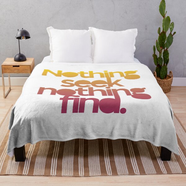 Item preview, Nothing seek nothing find designed and sold by Dullust.