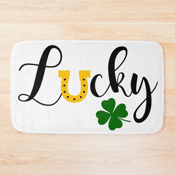 Item preview, Luck of the Irish: Golden Horseshoe & Four-Leaf Clover Ensemble for Festive Charm designed and sold by FebricFusion.