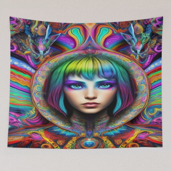 Item preview, Enigmatic dream based on colorful fractals. designed and sold by Cherryblossom50.