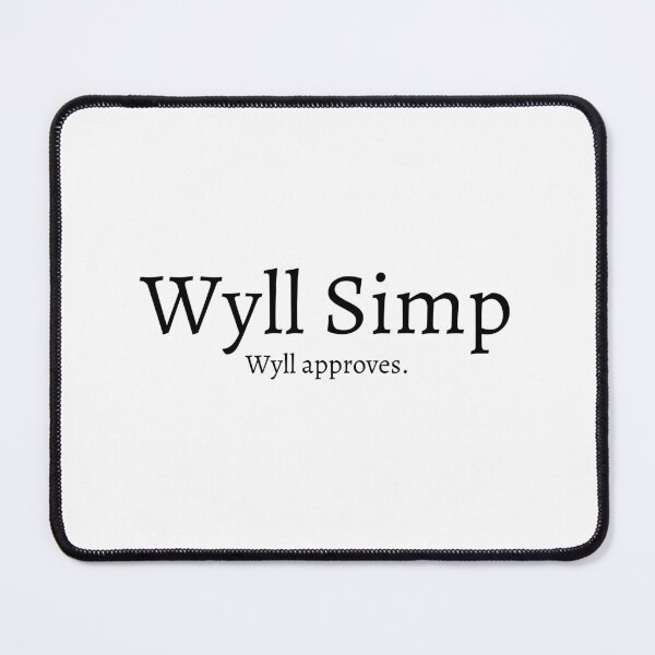 Item preview, Wyll Simp - Wyll Approves Baldur's Gate 3 Companion designed and sold by addie-plays.