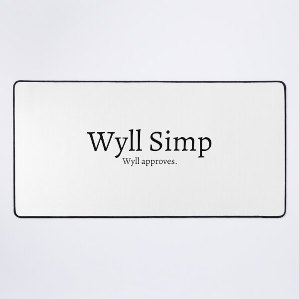 Item preview, Wyll Simp - Wyll Approves Baldur's Gate 3 Companion designed and sold by addie-plays.
