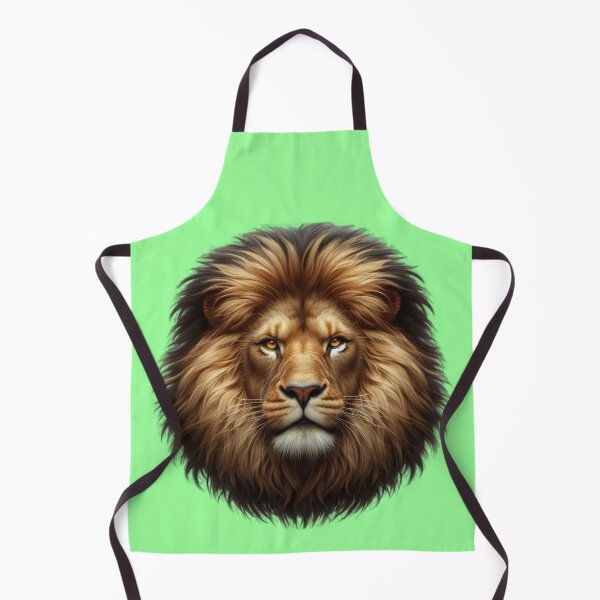Item preview, LION'S HEAD - #99FF99 designed and sold by Marlon Oseguera.