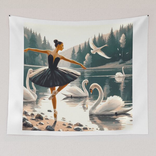 Item preview, Water ballet swan lake's allure designed and sold by OCNau.