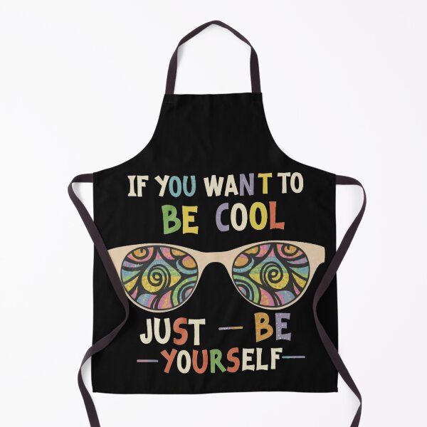 Item preview, if you want to be cool just be yourself designed and sold by MindFrank.