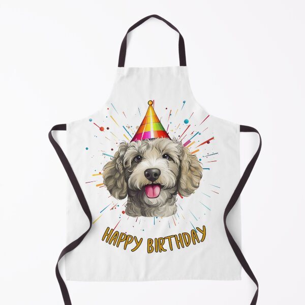 Item preview, Birthday Groodle - Cream - Happy Birthday! designed and sold by wotsthis.