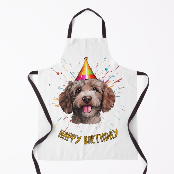 Item preview, Birthday Groodle - Red - Happy Birthday! designed and sold by wotsthis.