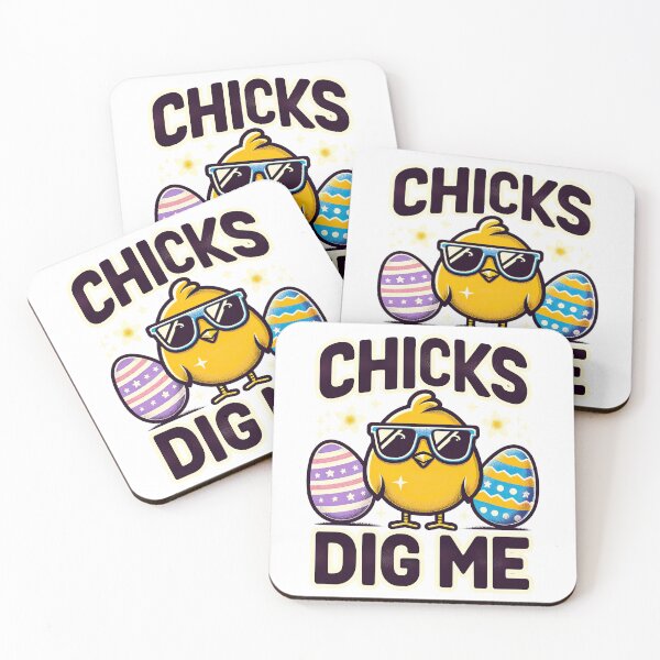 Item preview, Kids Chicks Dig Me Shirt Funny Easter Gift for Boys Baby T-Shirt designed and sold by MAPDDesigns.