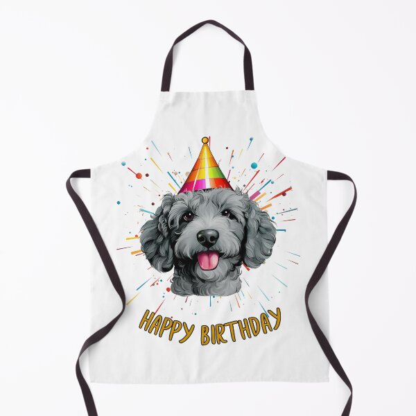 Item preview, Birthday Groodle - Gray - Happy Birthday! designed and sold by wotsthis.