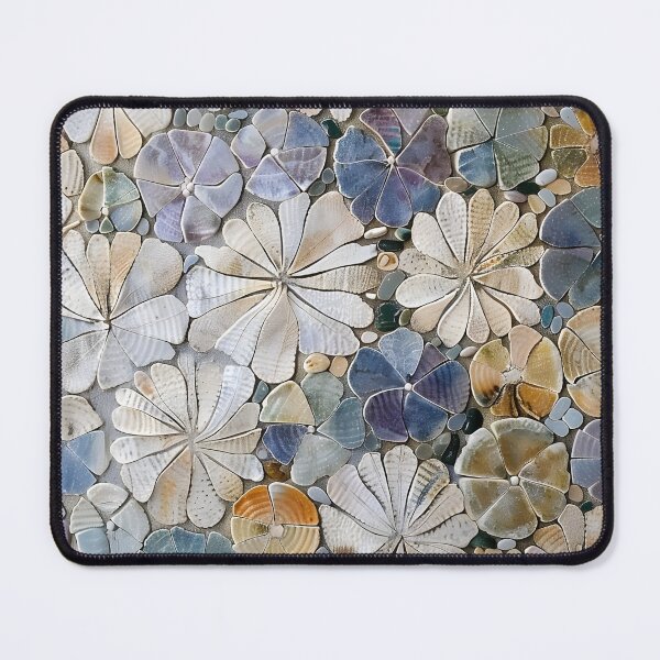 Item preview, Colorful sand dollar mosaic print designed and sold by dcrc.
