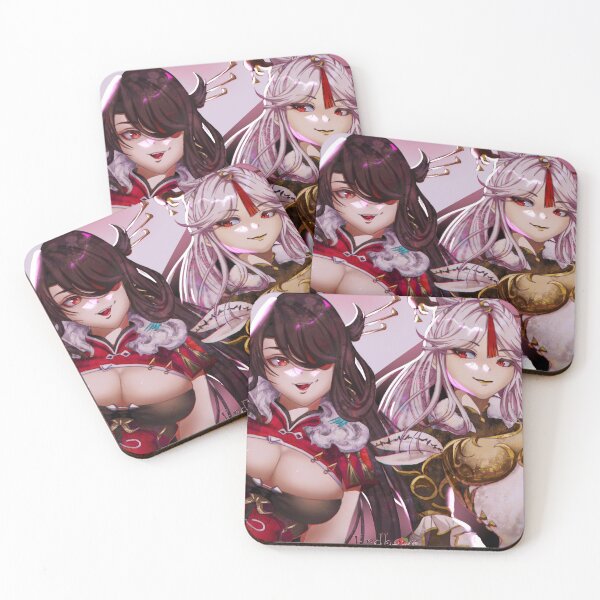 Item preview, Beidou & Ningguang Genshin Impact FANMERCH designed and sold by Sl7w7py.