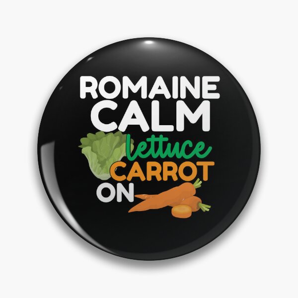 Item preview, Veg Meme Romaine Calm Lettuce Carrot On designed and sold by ArabCorner.