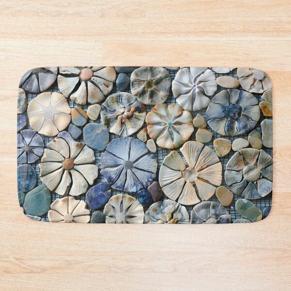 Item preview, Colorful sand dollar mosaic print designed and sold by dcrc.