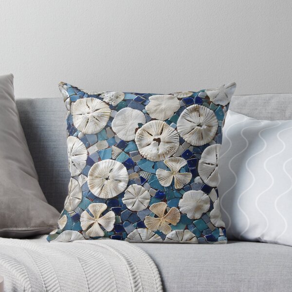 Item preview, Colorful sand dollar mosaic print designed and sold by dcrc.