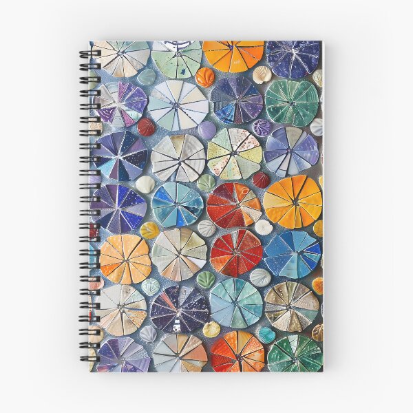 Item preview, colorful sand dollar mosaic print designed and sold by dcrc.