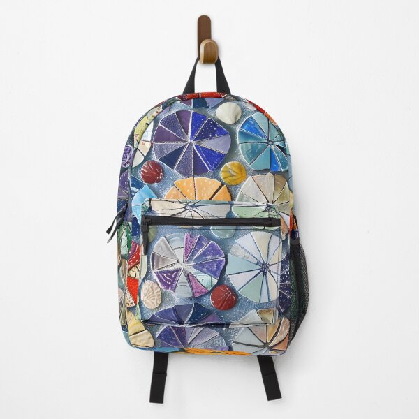 Item preview, colorful sand dollar mosaic print designed and sold by dcrc.