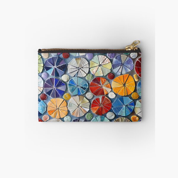 Item preview, colorful sand dollar mosaic print designed and sold by dcrc.