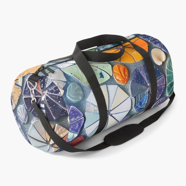 Item preview, colorful sand dollar mosaic print designed and sold by dcrc.