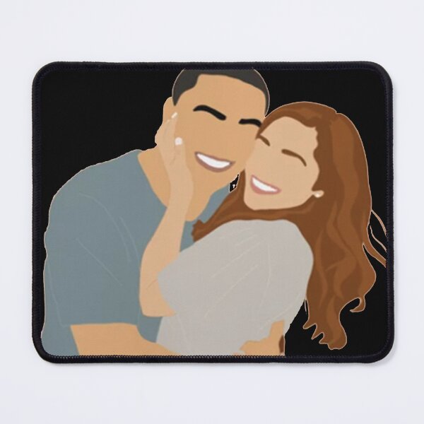 Item preview, A Faceless couple Print designed and sold by WOWART69.