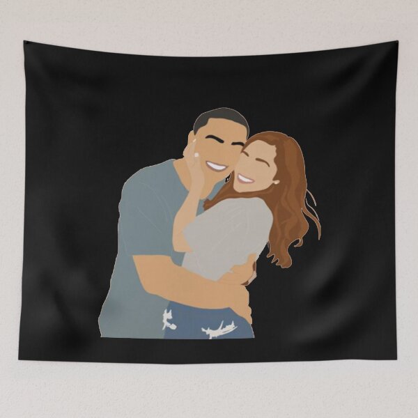 Item preview, A Faceless couple Print designed and sold by WOWART69.