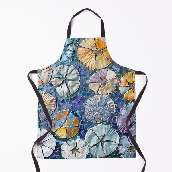 Item preview, colorful sand dollar mosaic print designed and sold by dcrc.