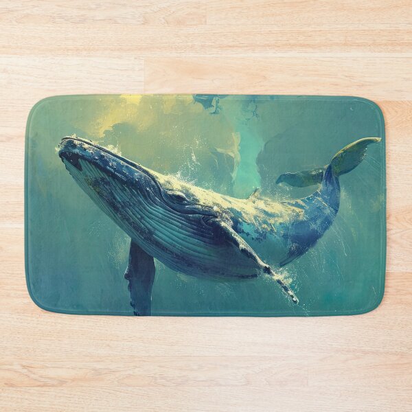 Item preview, flying whale  designed and sold by ururuty.