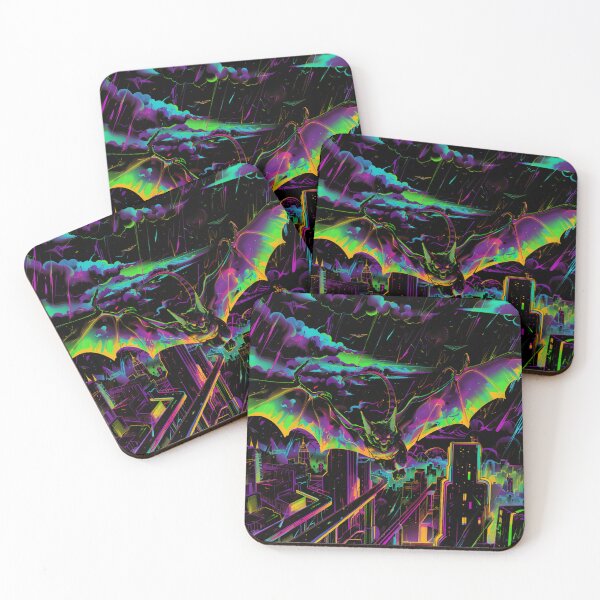 Item preview, Nocturnal Revenge Bat City designed and sold by Spookyashell.