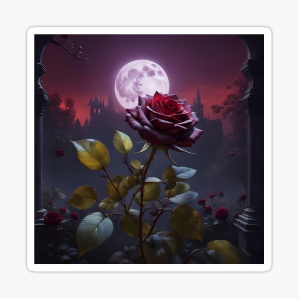 Item preview, Moonlight rose designed and sold by MacoQ.